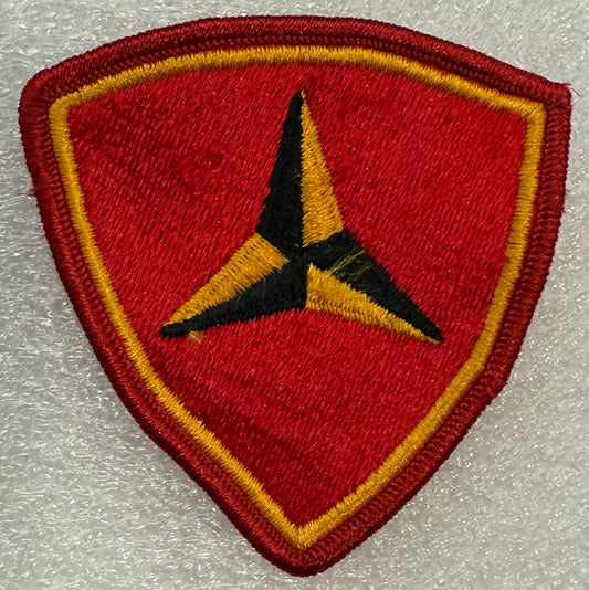USMC 3rd Marine Division Guadalcanal Patch Merrowed Edge