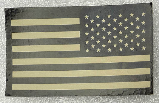 Original US Army IR-Reflective Subdued Flag Hook & Loop Back (RA)