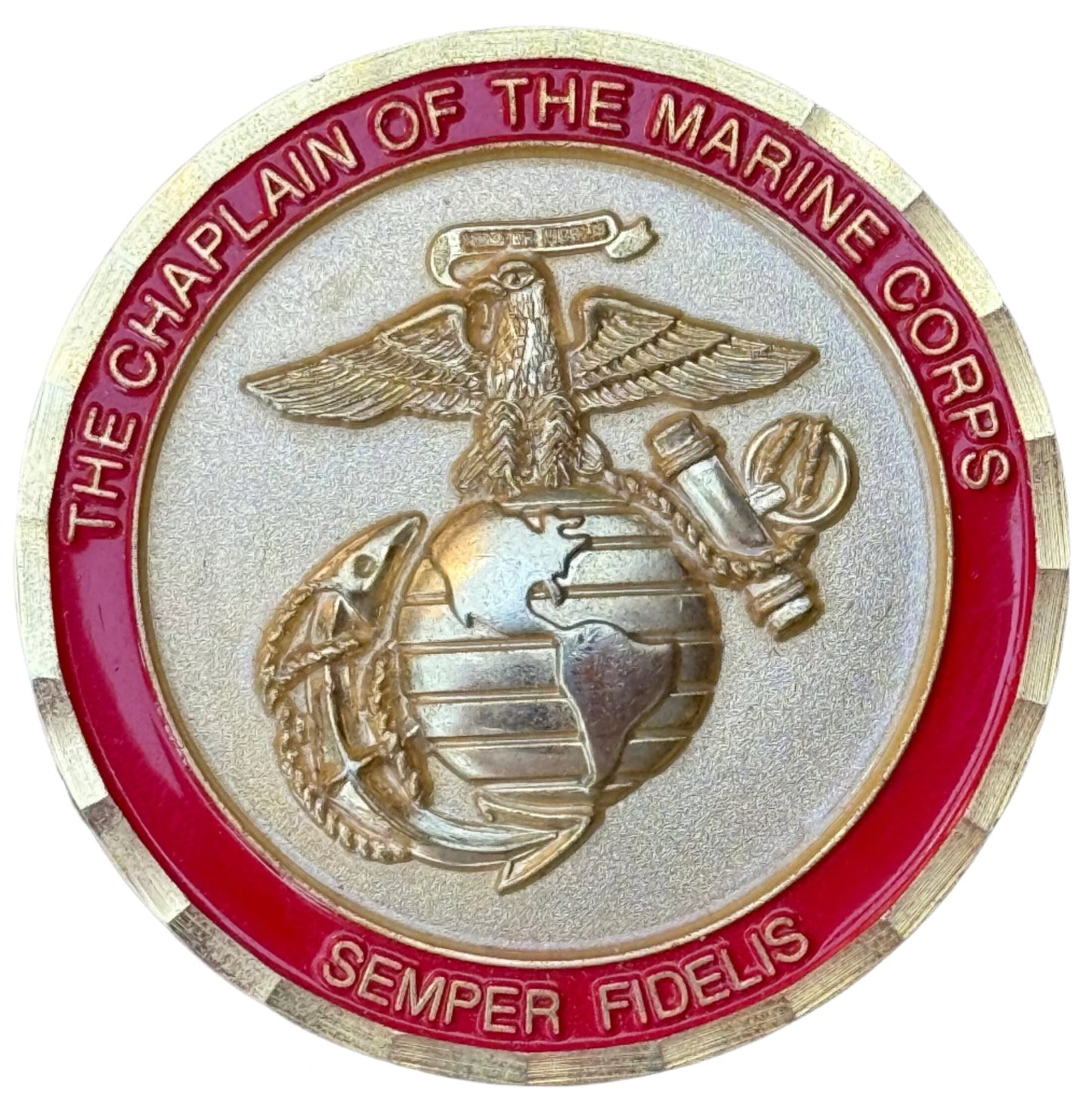 USMC The Chaplain Marine Corps Challenge Coin - Bateleur Militaria
