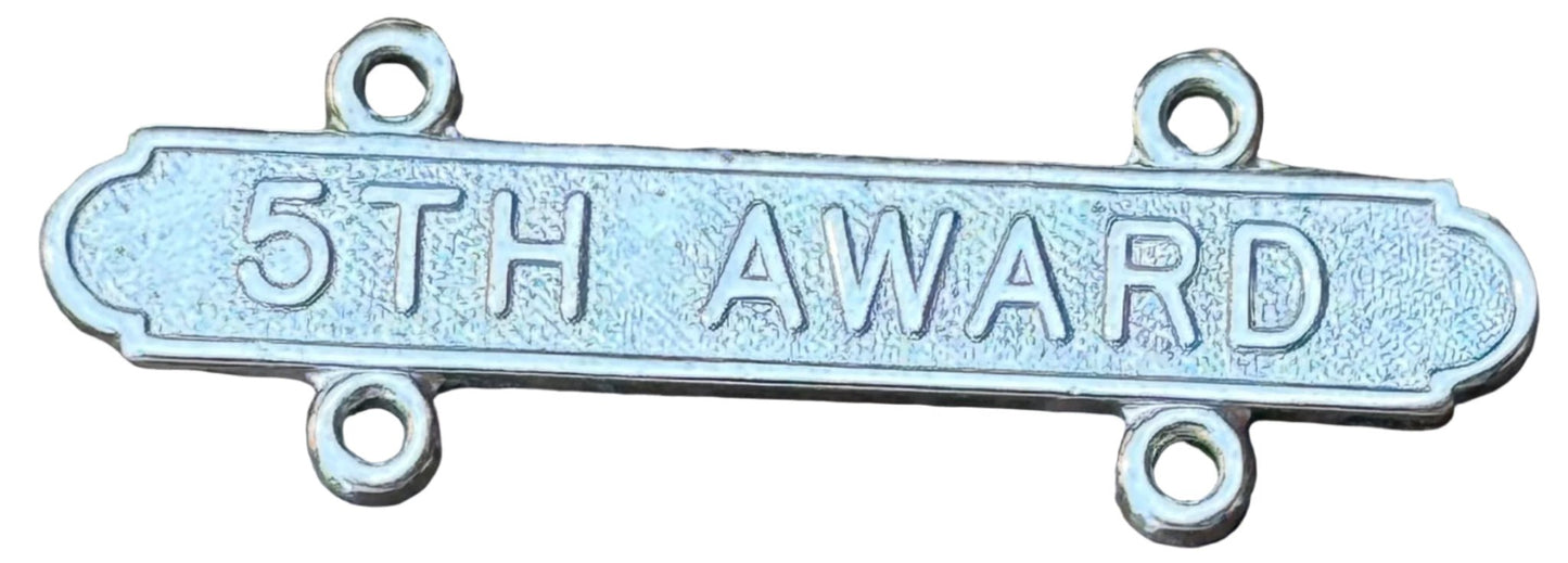 USMC Marine Corps Qualification Awards 5th Hallmarked - Bateleur Militaria