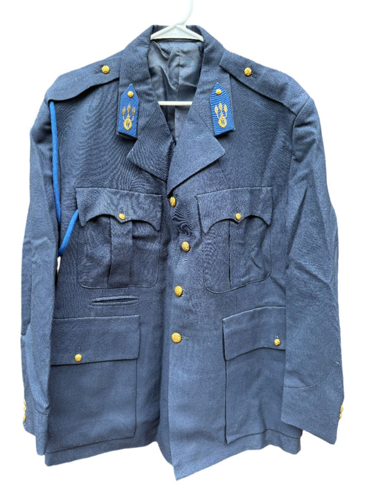 South Africa (SAP) Obsolete Senior Officer Tunic Badged Size Large - Bateleur Militaria