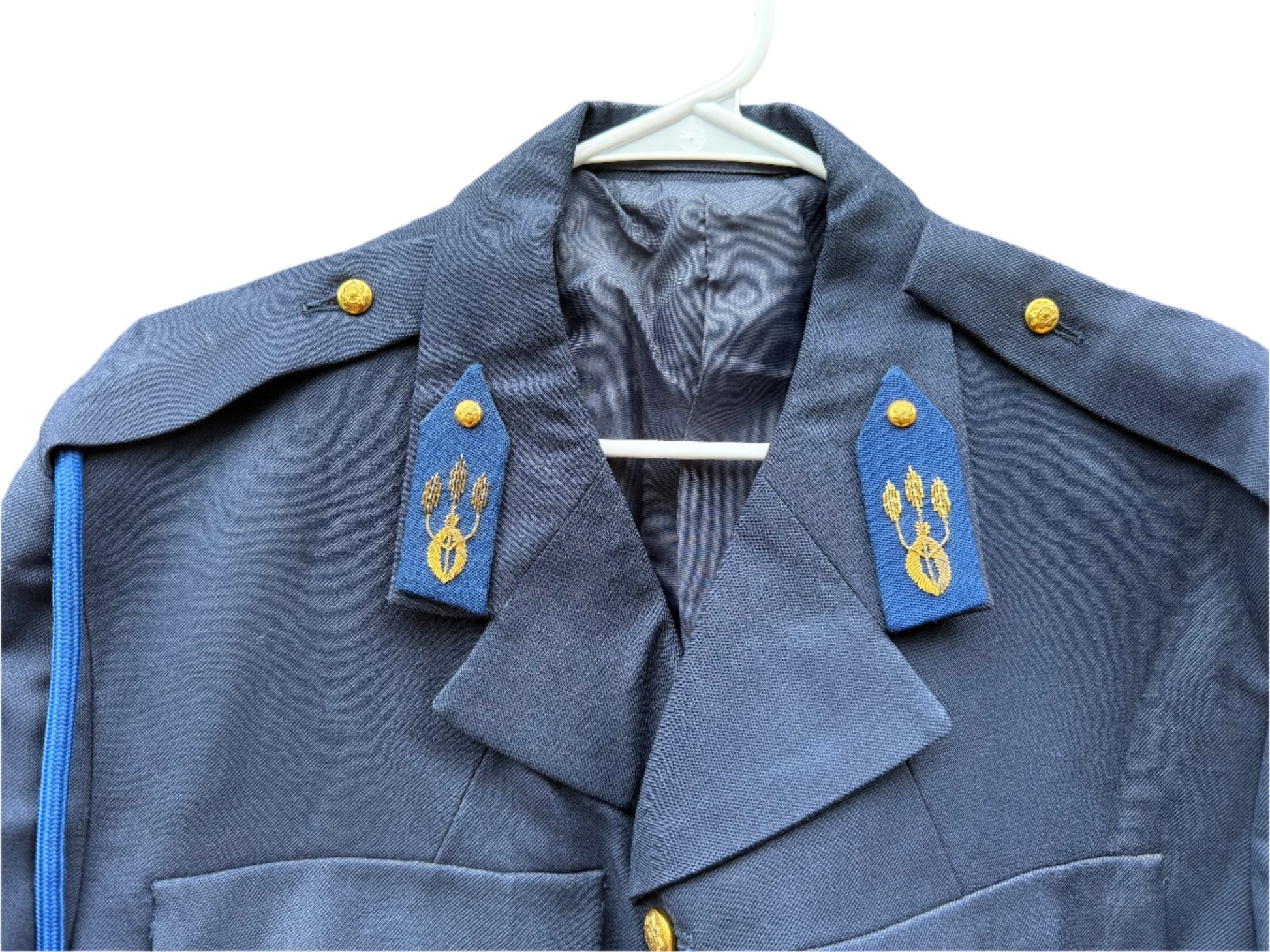 South Africa (SAP) Obsolete Senior Officer Tunic Badged Size Large - Bateleur Militaria
