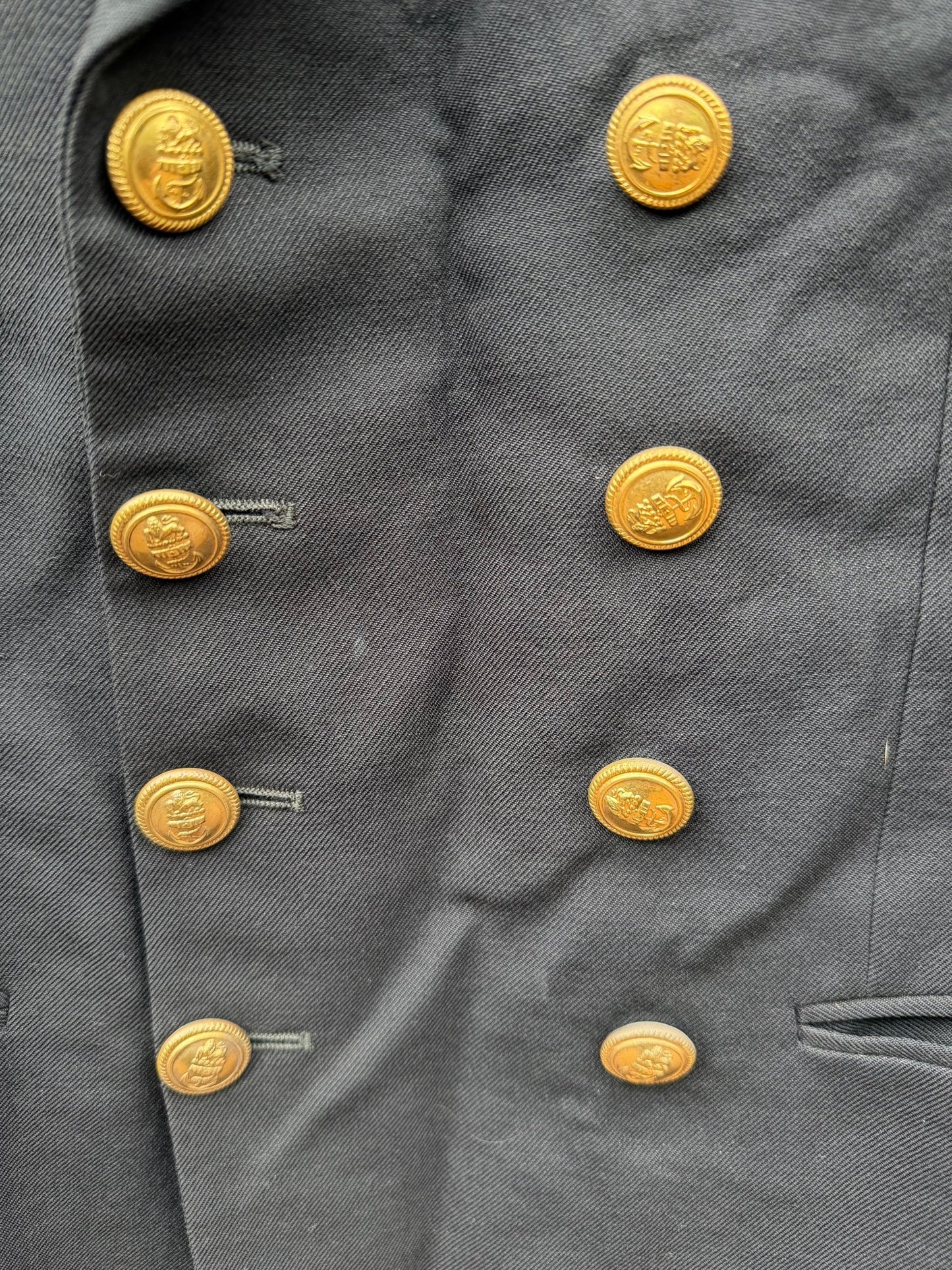 South Africa (SADF) Navy Winter Dress Uniform Tunic Badged Medium
