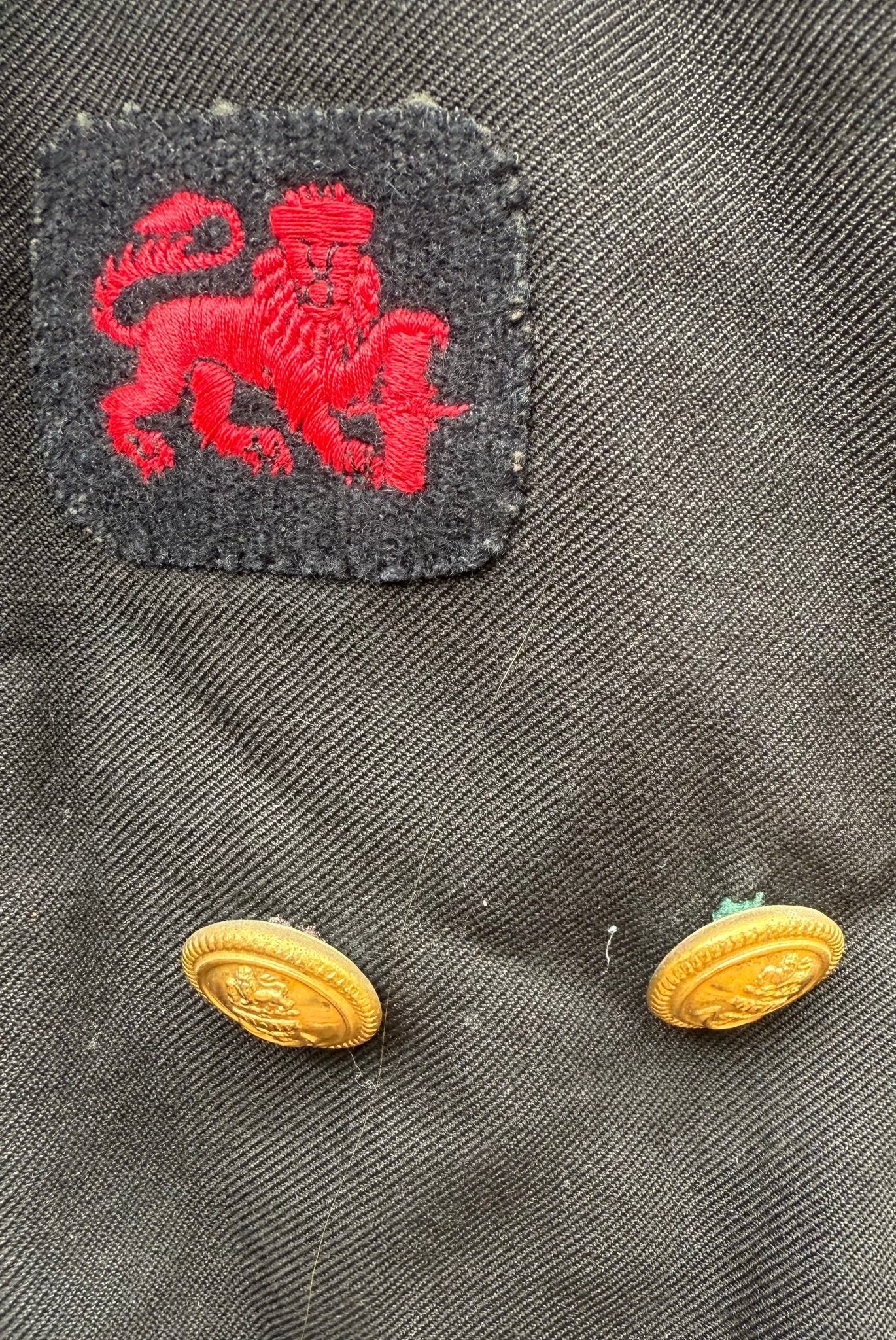 South Africa (SADF) Navy Winter Dress Uniform Tunic Badged Medium