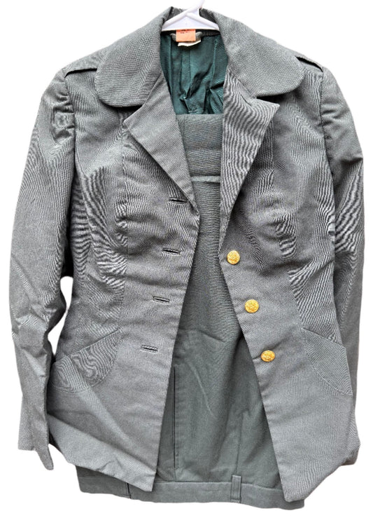 US Army Woman's Green Dress Uniform Coat & Slacks 2 - Bateleur Militaria