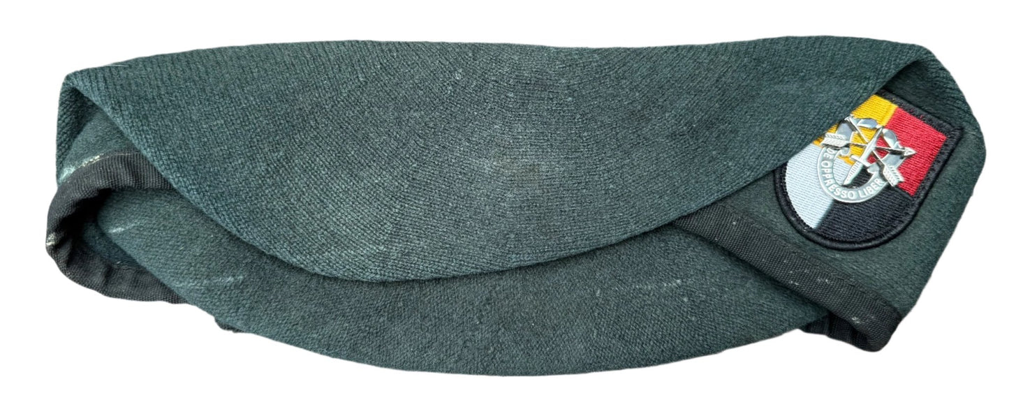 US Army Green Beret Shaved 3SFG