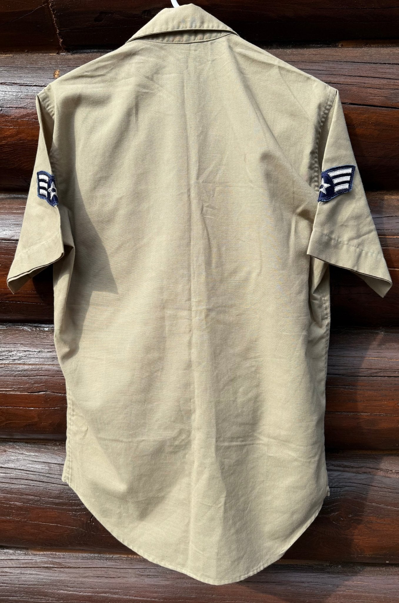 USAF Tan Shade 1505 S/S shirt & Trousers 1950's Medium - Bateleur Militaria