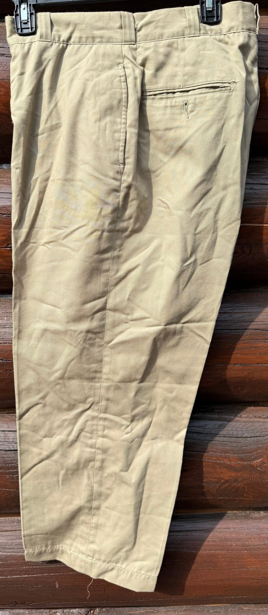 USAF Tan Shade 1505 S/S shirt & Trousers 1950's Medium - Bateleur Militaria