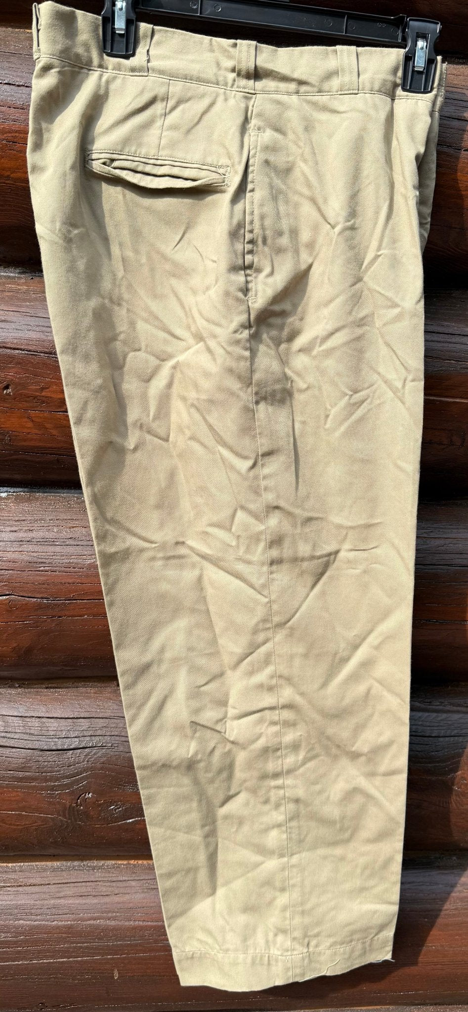 USAF Tan Shade 1505 S/S shirt & Trousers 1950's Medium - Bateleur Militaria