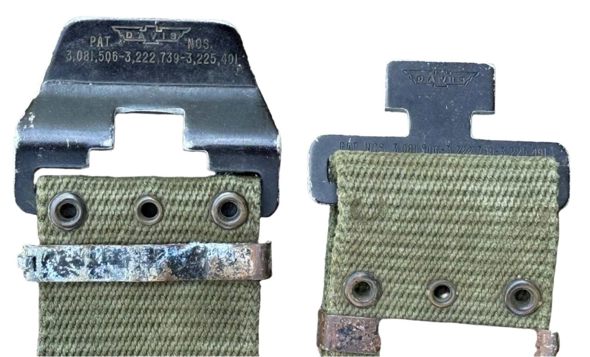 US Army M1967 Individual Equipment Belt with Davis Buckle 2 - Bateleur Militaria