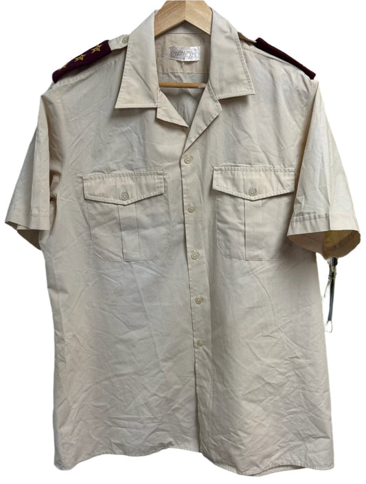 South Africa (SADF) Male Medic Captain Dress Shirt Large - Bateleur Militaria