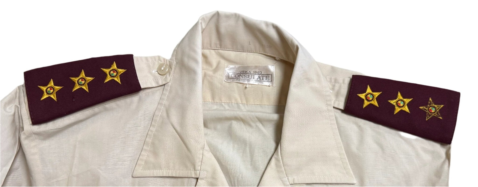 South Africa (SADF) Male Medic Captain Dress Shirt Large - Bateleur Militaria