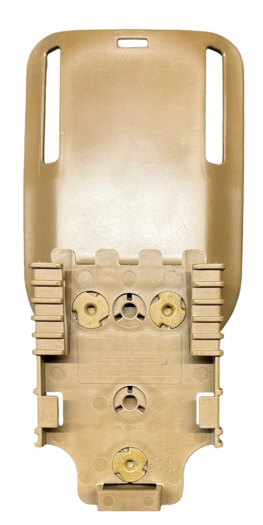 Safariland Military Tan 6075UBL MS22 Low Ride UBL Belt Adapter w QLS Quick Detach