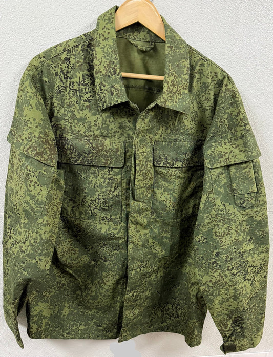 Russian Army Zifra EMR Pixelated Camo Combat Coat Digital Mint Large - Bateleur Militaria