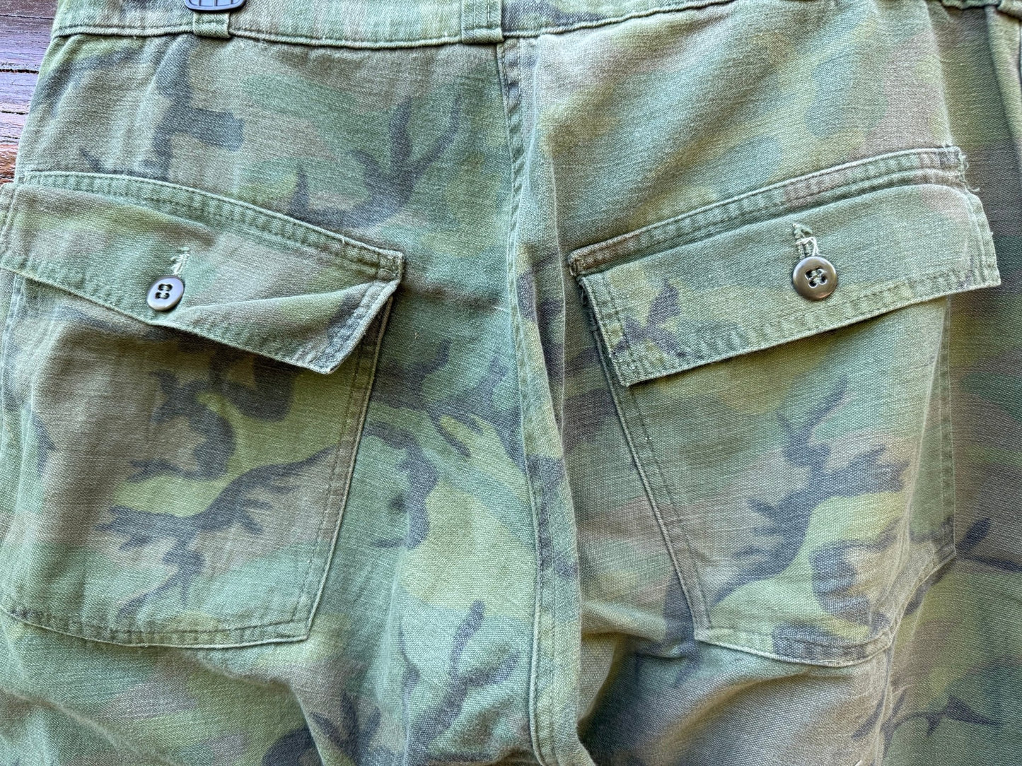 US M1948 South Vietnam Invisible ERDL Camo ARVN Trousers - Bateleur Militaria