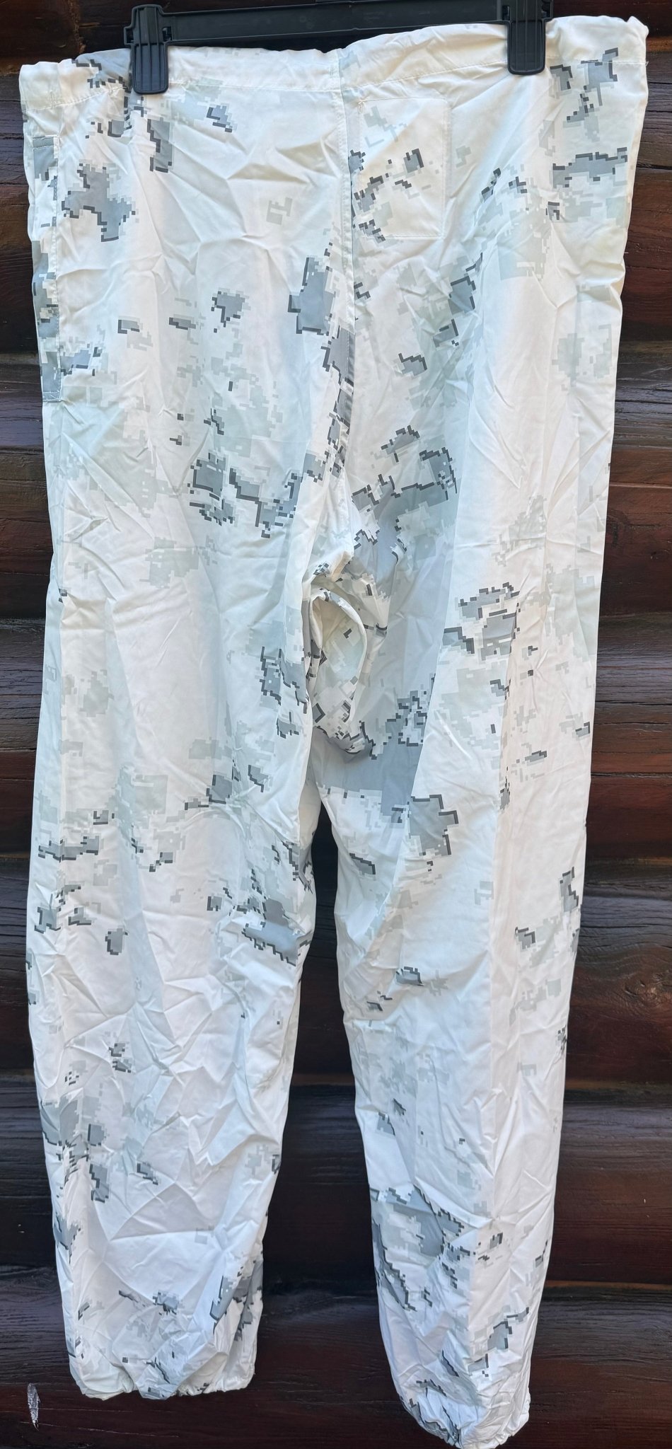 USMC Snow MARPAT Camouflage Trousers Pants Over White Medium Long Excellent - Bateleur Militaria