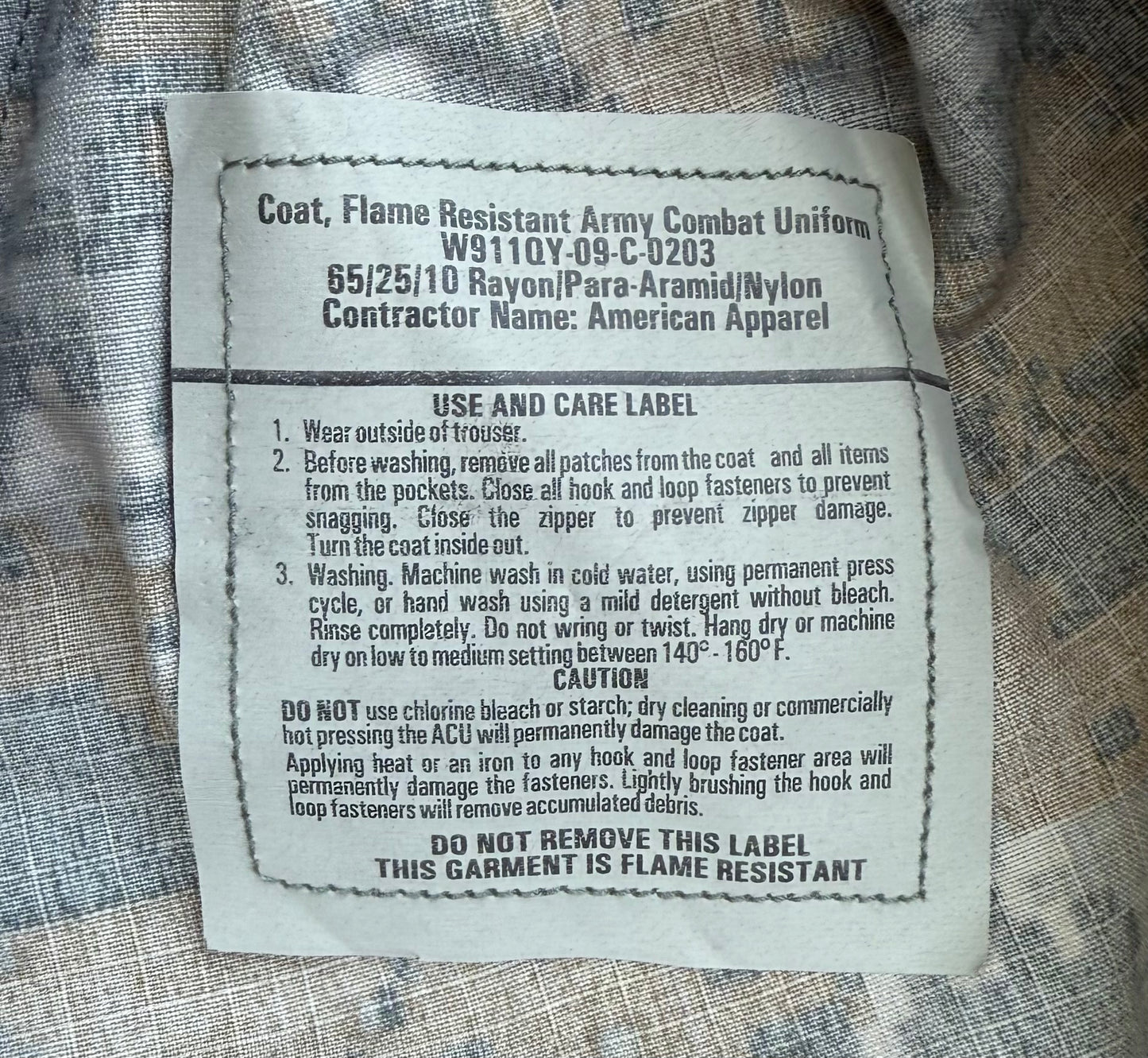 RARE UCP - D/UCP - Delta Experimental Camo FRACU Combat Uniform Coat NWT - Bateleur Militaria