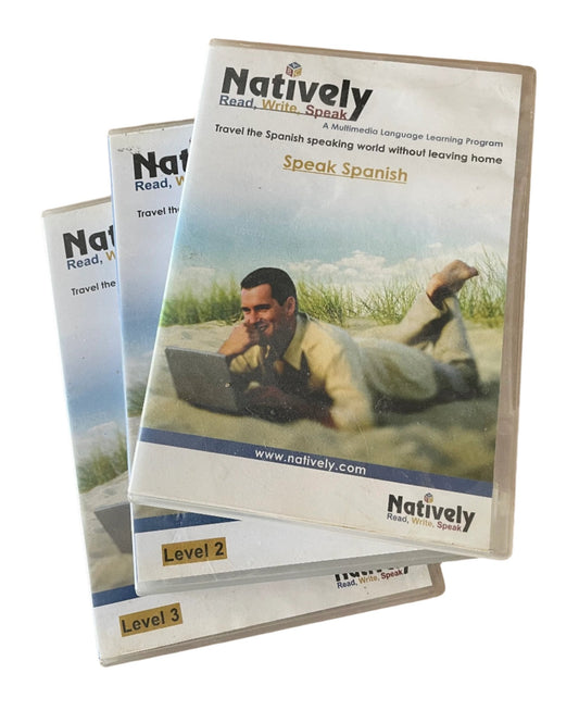 Natively 3 - CD Learn to Speak Spanish - Bateleur Militaria