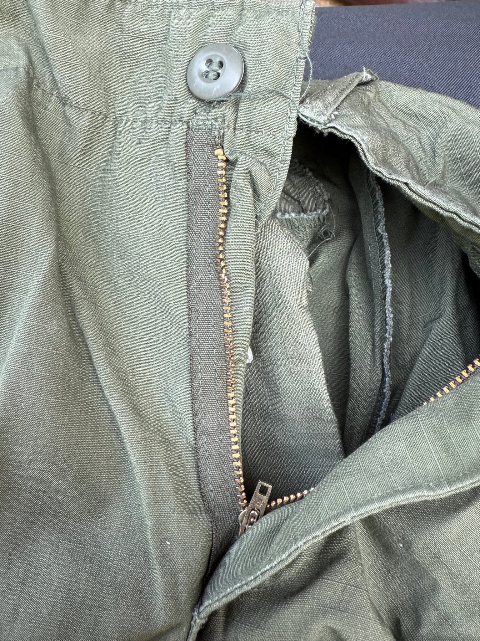 US Vietnam OG - 107 Wind Resistant Rip Stop Poplin Cargo Pants Size Small 5 - Bateleur Militaria