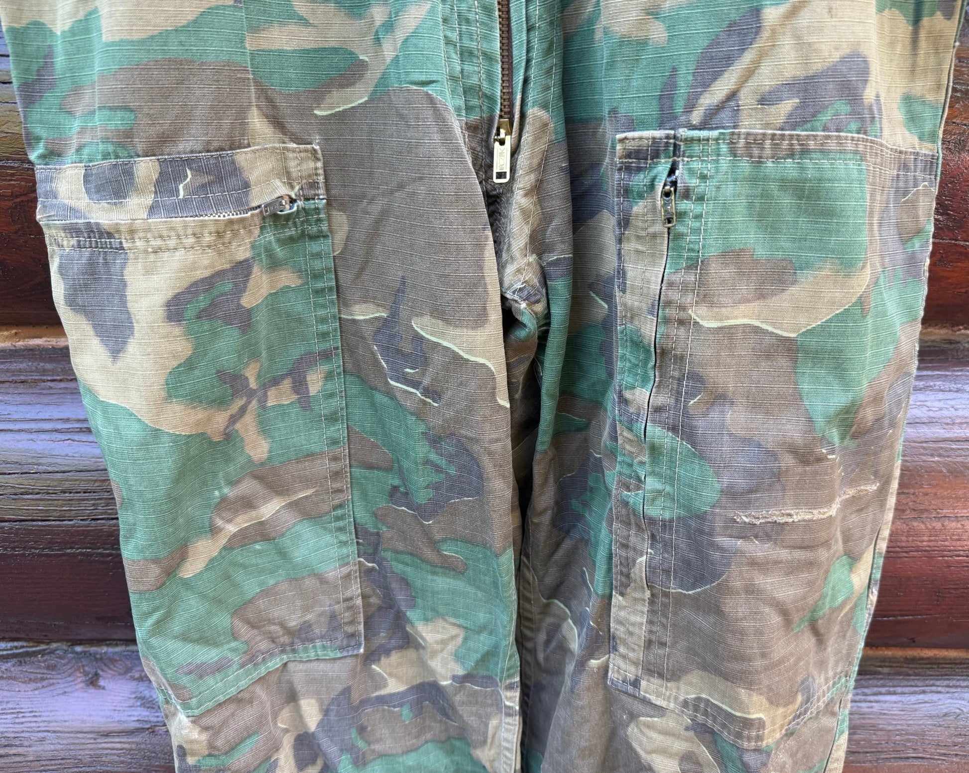 US Vietnam ERDL Flight Suit Named & Badged Size S/M - Bateleur Militaria