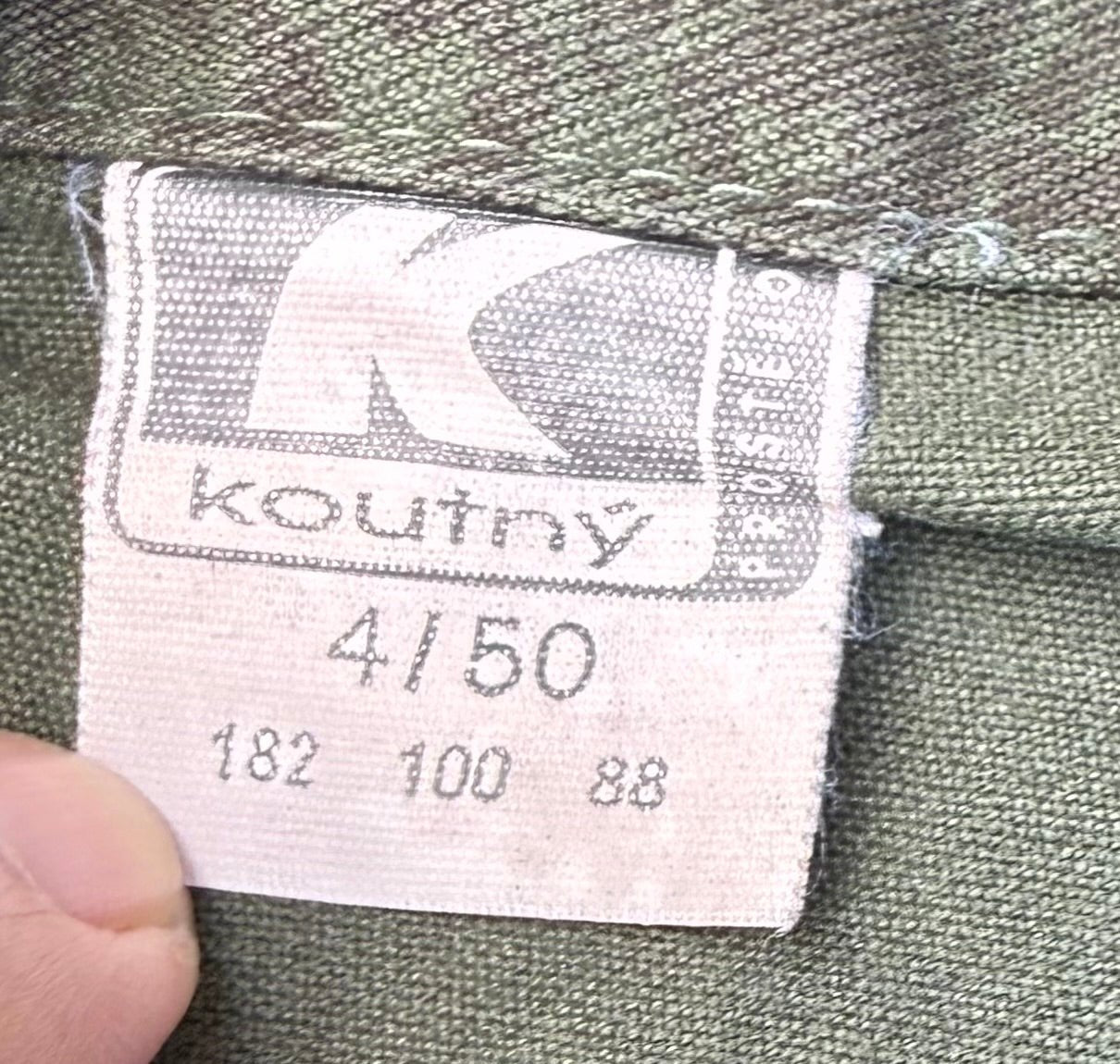 Czech Republic Worm Pattern Camo Work Trousers - Bateleur Militaria
