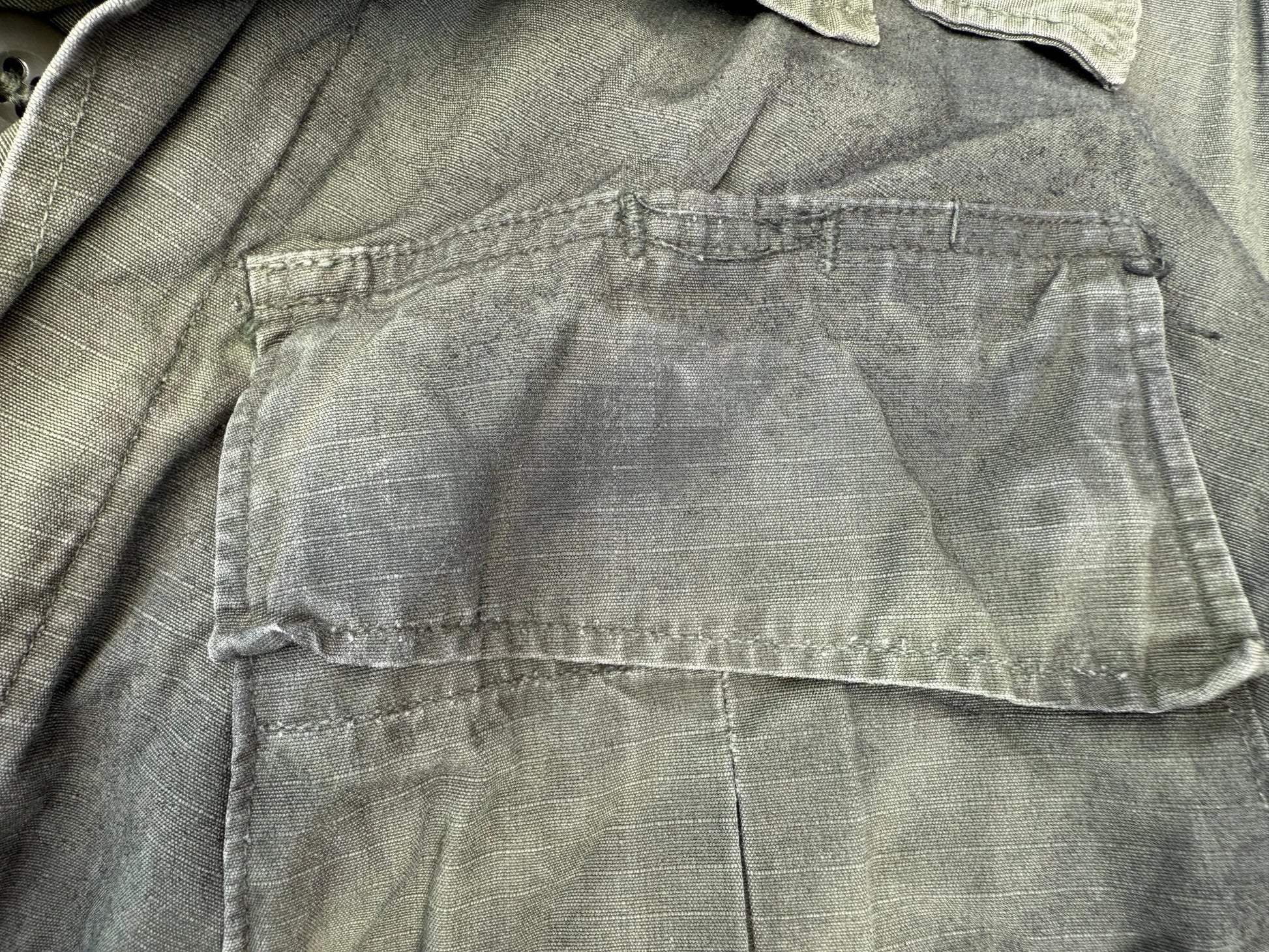 US Vietnam OG - 107 Spray Painted Camo Coat Medium - Bateleur Militaria