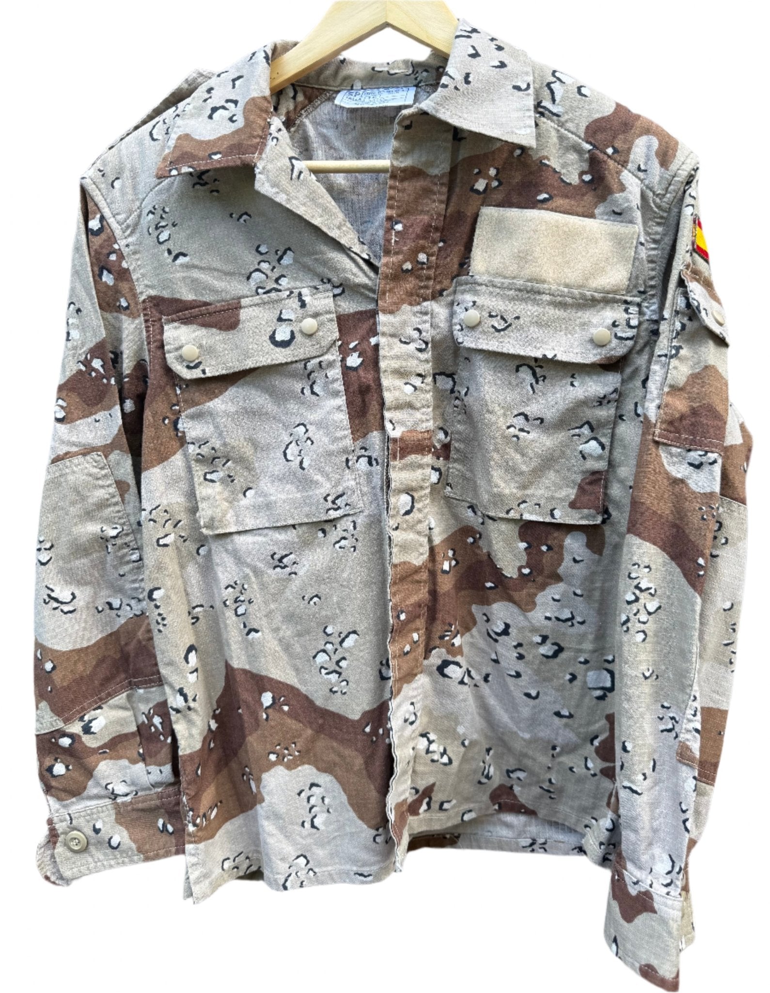 Spanish 6 - Color Desert Camo Shirt M - Bateleur Militaria
