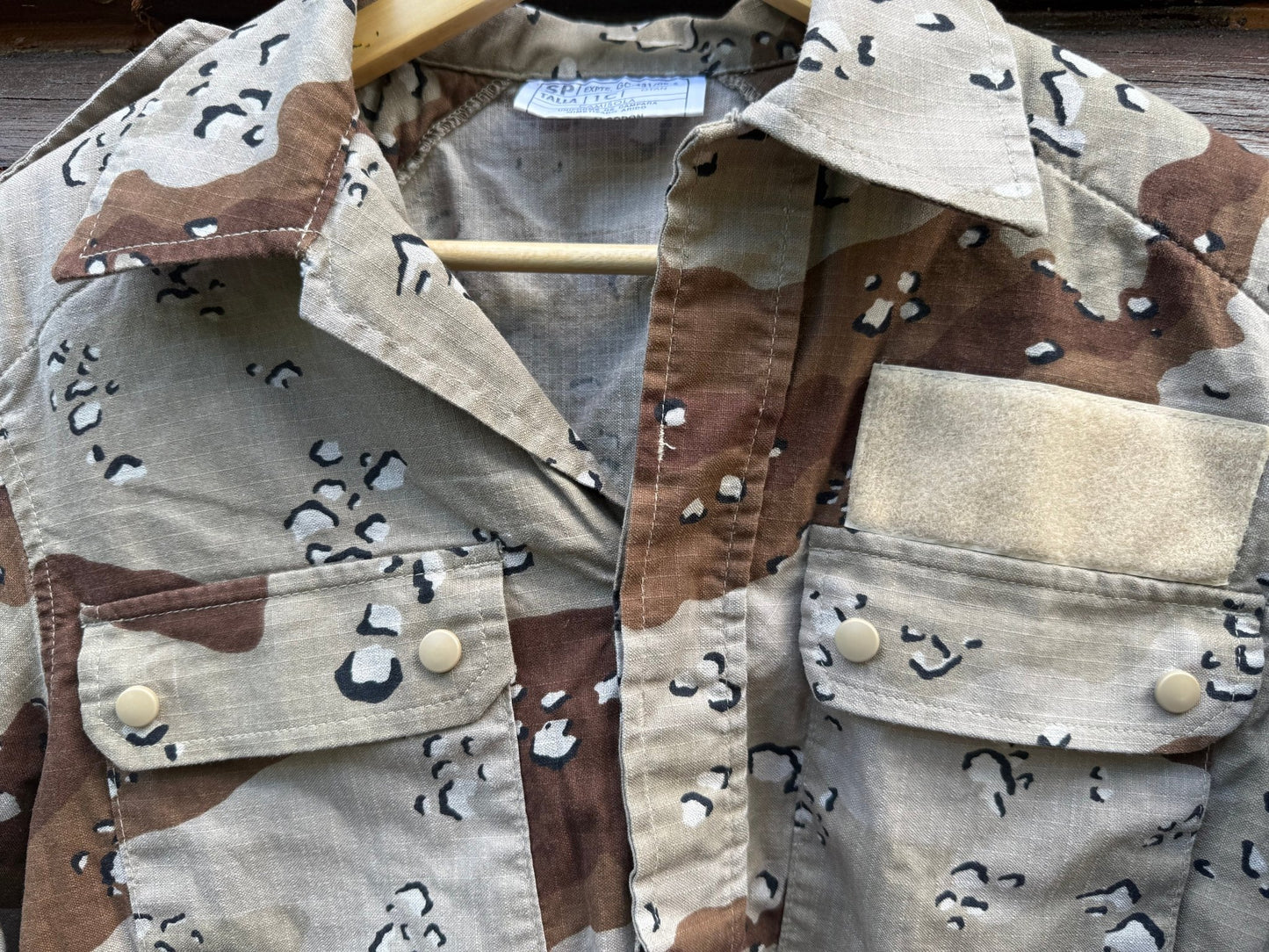 Spanish 6 - Color Desert Camo Shirt M - Bateleur Militaria