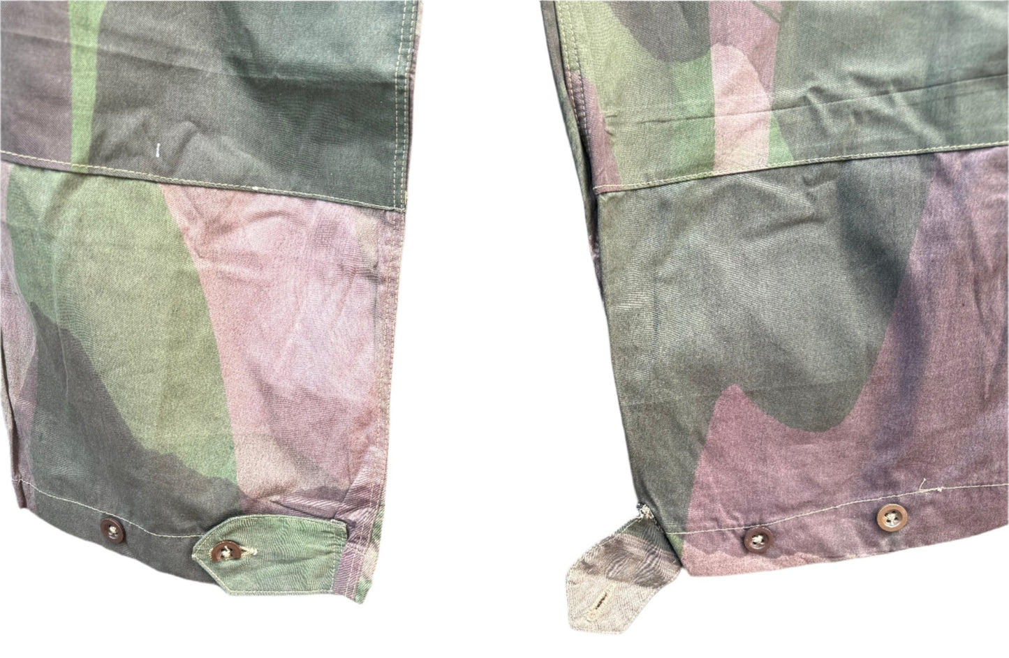 Original WW2 British Army Camouflage Windproof Trousers 1943 Brush stroke Size No1