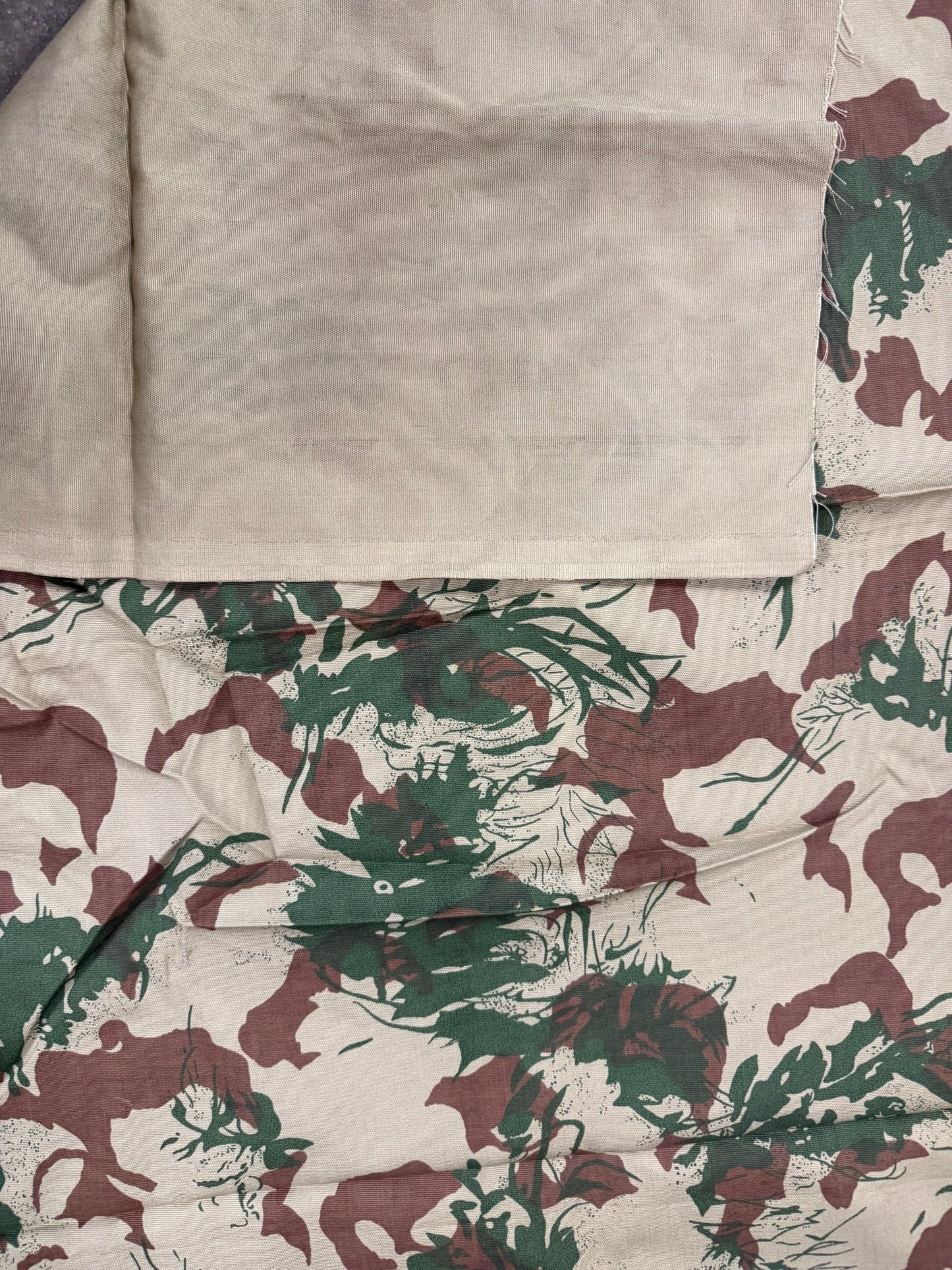 Original South African Police Obsolete 2nd Pattern Fabric 57"x44"