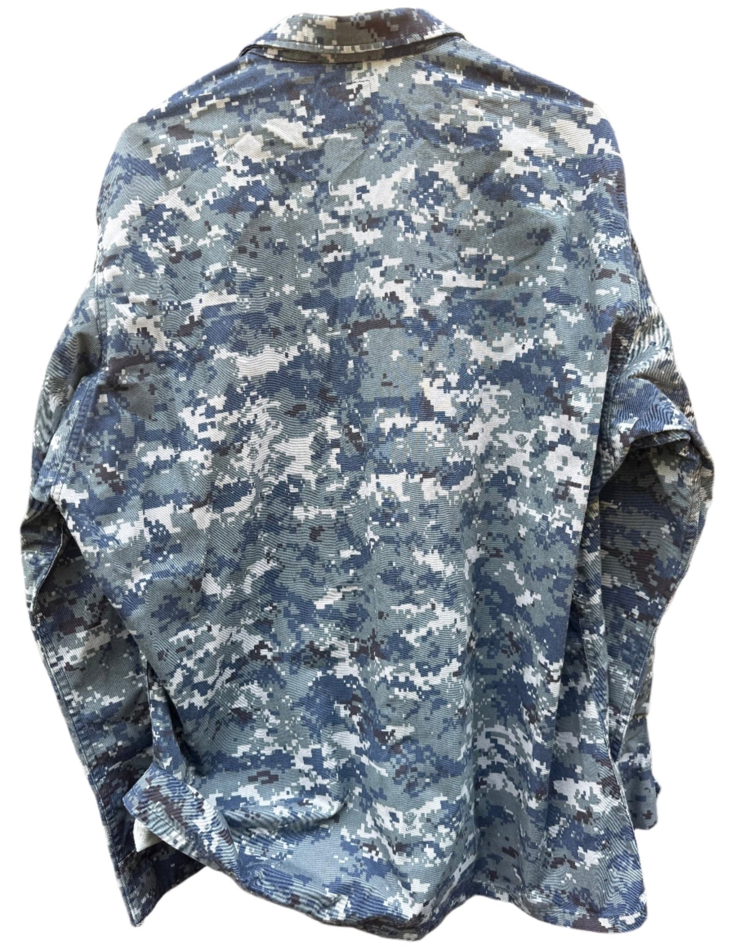 US Navy Experimental Work Uniform Pixelated Pattern D Coat XL - Bateleur Militaria