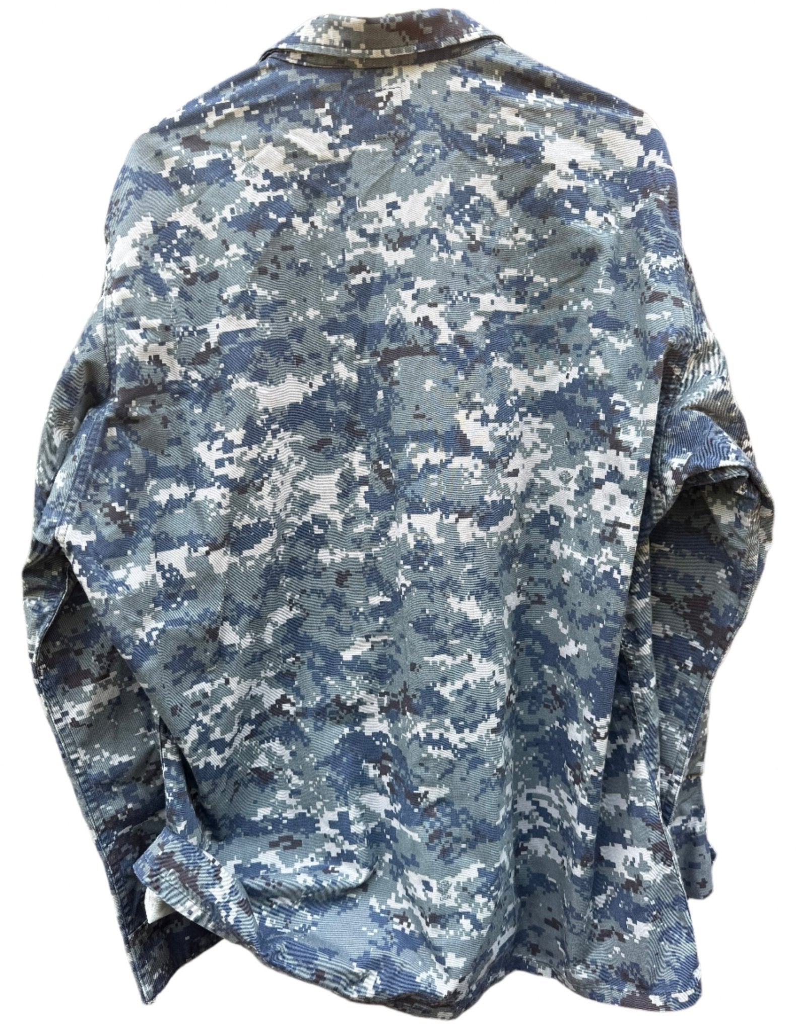 US Navy Experimental Work Uniform Pixelated Pattern D Coat XL - Bateleur Militaria