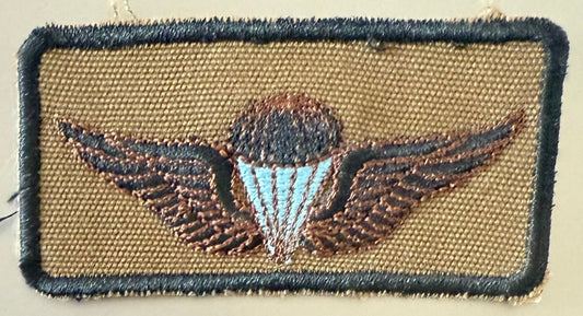 South West Africa (SWATF) Parachute Jump Wings Brown Lines Variant - Bateleur Militaria
