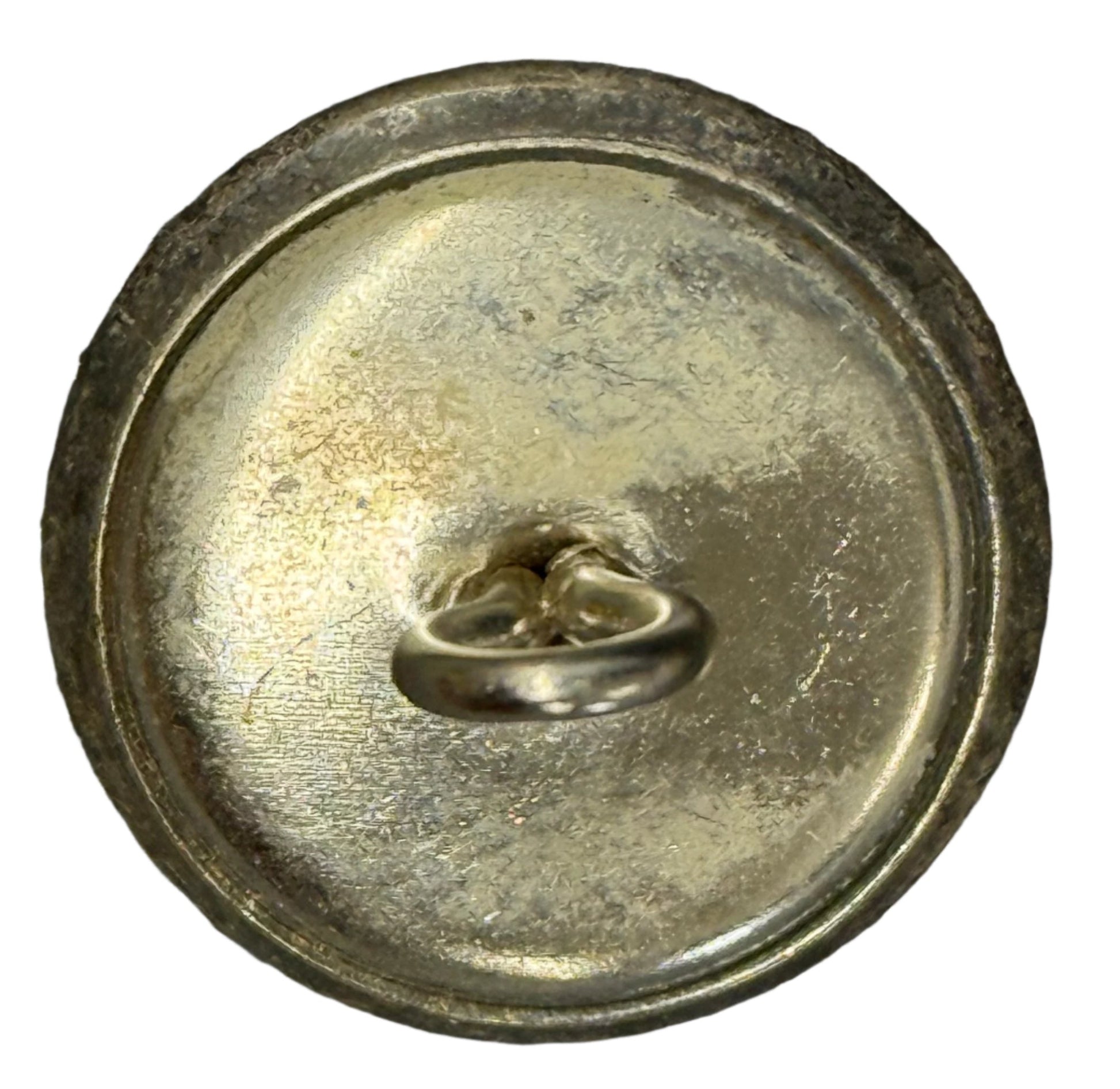 South West Africa (SWATF) Small Frosted Silver Tunic Button 12mm/20 Ligne - Bateleur Militaria