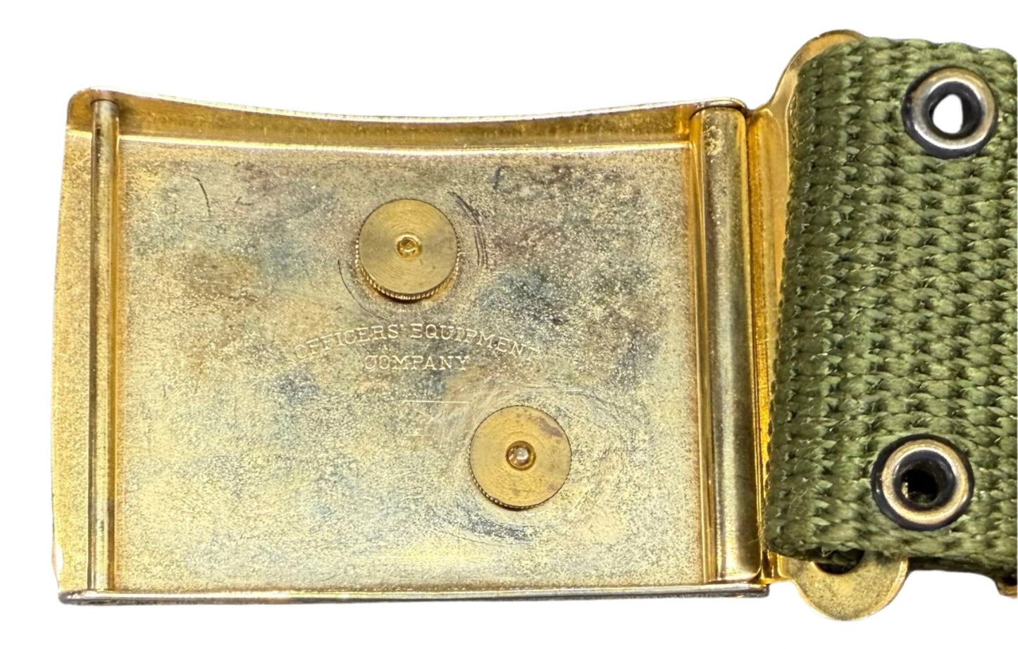 USMC Drill Instructor Belt & Buckle Medium - Bateleur Militaria