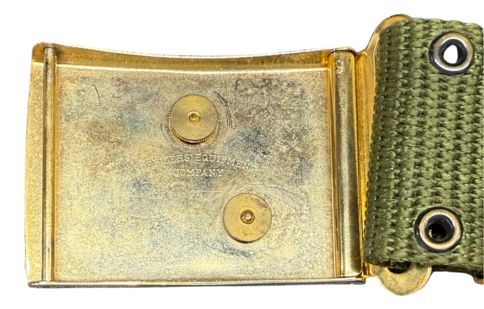 USMC Drill Instructor Belt & Buckle Medium - Bateleur Militaria
