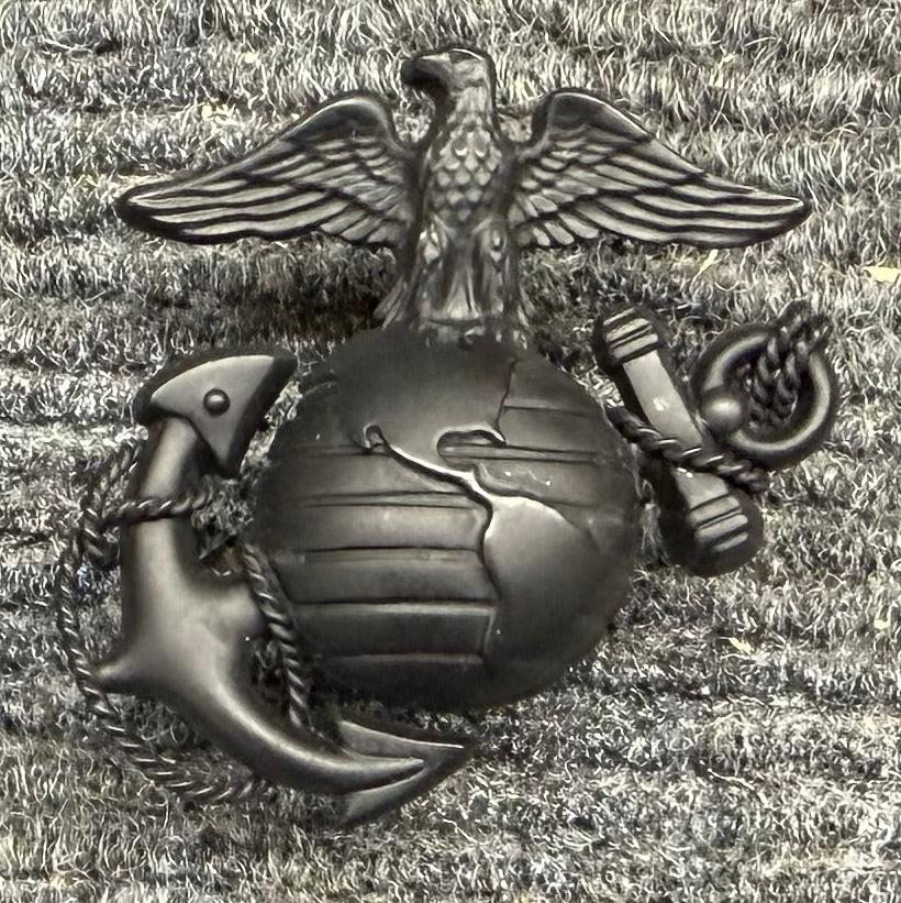 USMC P1960 Officer's Dress Uniform Cap EGA Hallmark 592 GEMSCO
