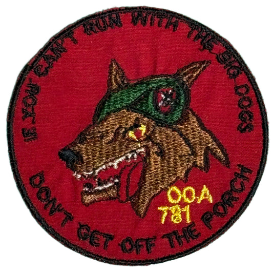 US Army 7 Special Forces Group (SFG) ODA 781 Patch (Named) - Bateleur Militaria