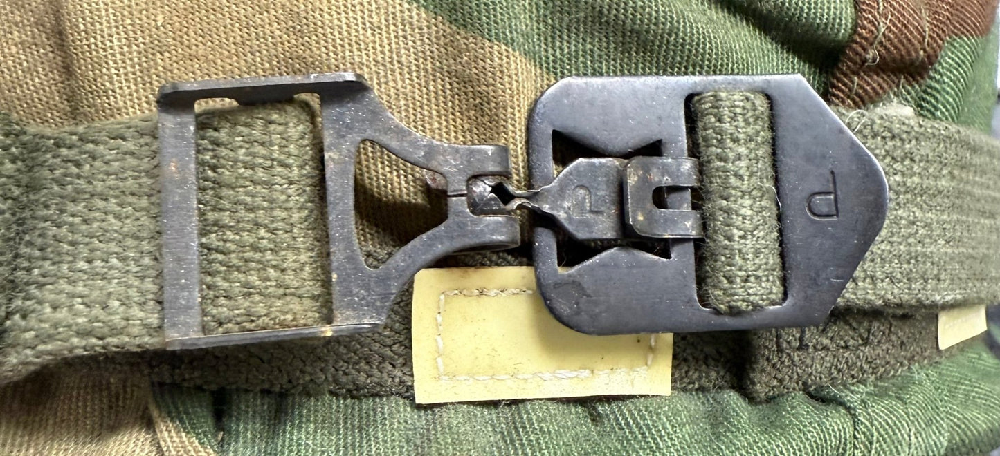 US Army M1 Airborne Helmet, Liner Cover & Cat Eyes Post Vietnam - Bateleur Militaria