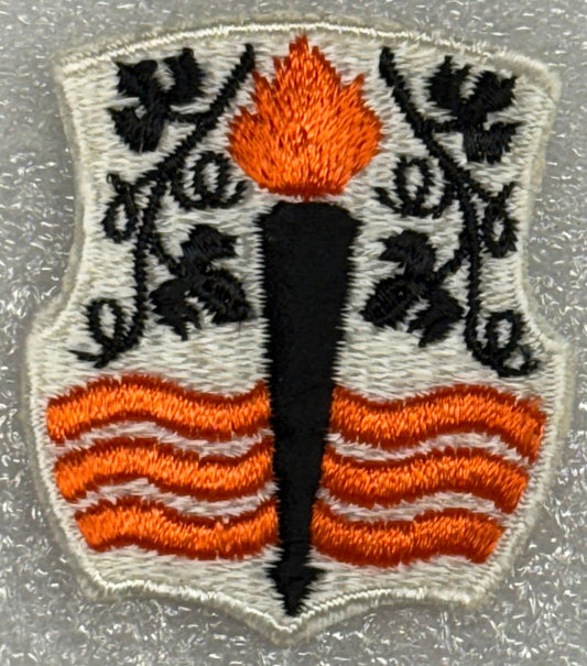 WW2 US Army 77th Signal Battalion Cut edge No Glow SSI/Patch - Bateleur Militaria