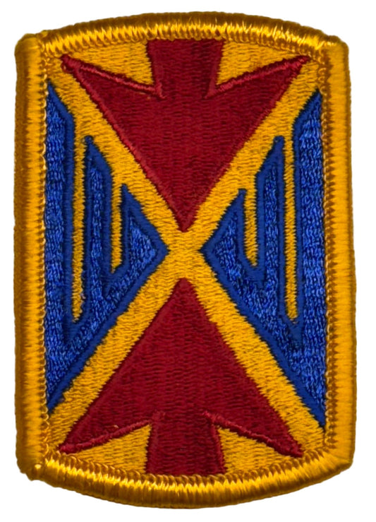 US Army 10th Air Defense & Missile Defense Command SSI/Patch Color Merrowed Edge - Bateleur Militaria