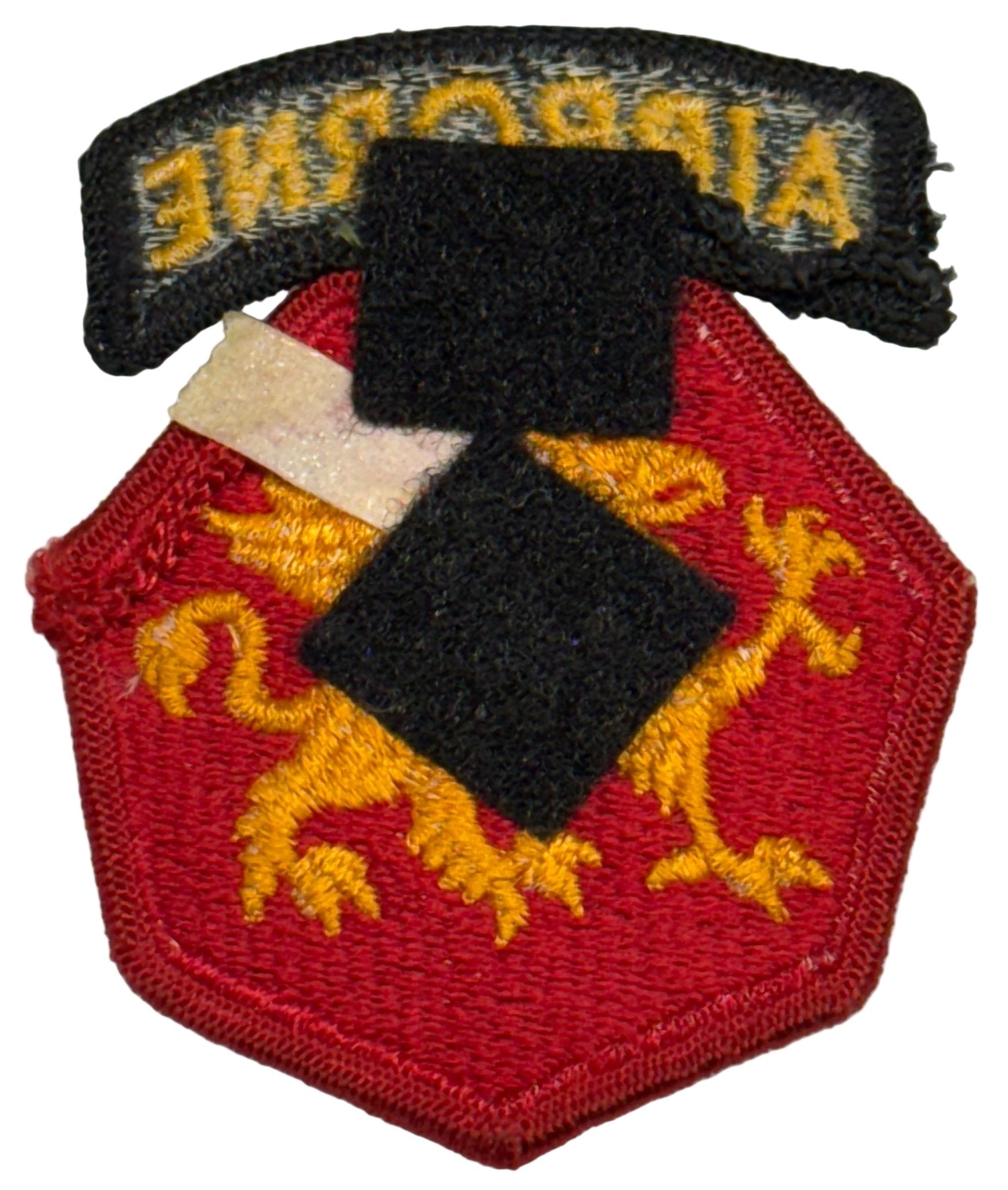 US Army 108th Airborne Division SSI/Patch and Tab Color Merrowed Edge - Bateleur Militaria