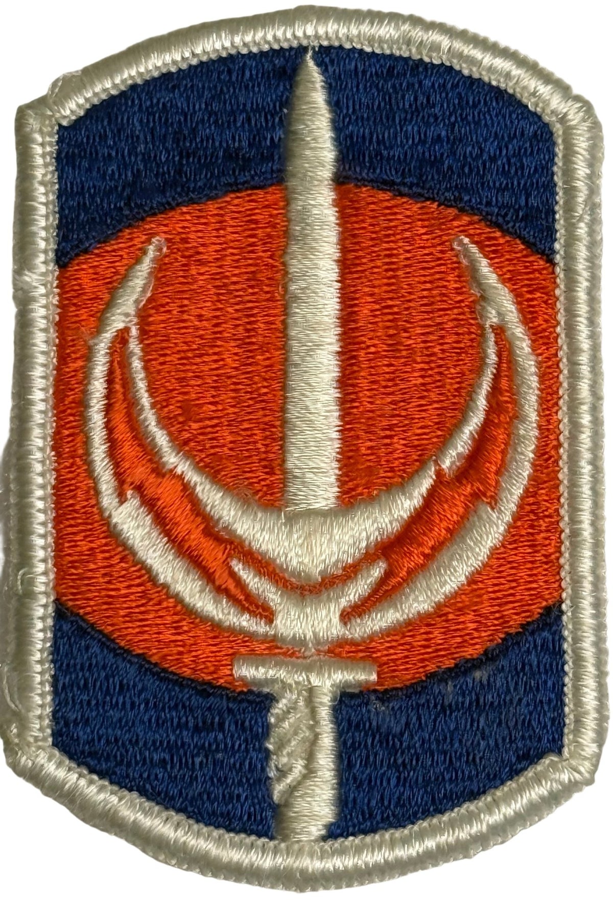 US Army 228th Signal Brigade SSI/Patch Color Merrowed Edge