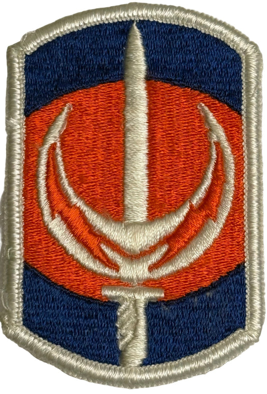 US Army 228th Signal Brigade SSI/Patch Color Merrowed Edge - Bateleur Militaria