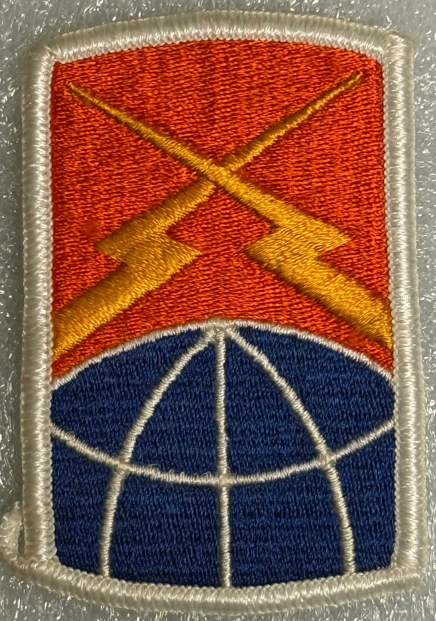 US Army 160th Signal Brigade SSI/Patch Color Merrowed Edge - Bateleur Militaria