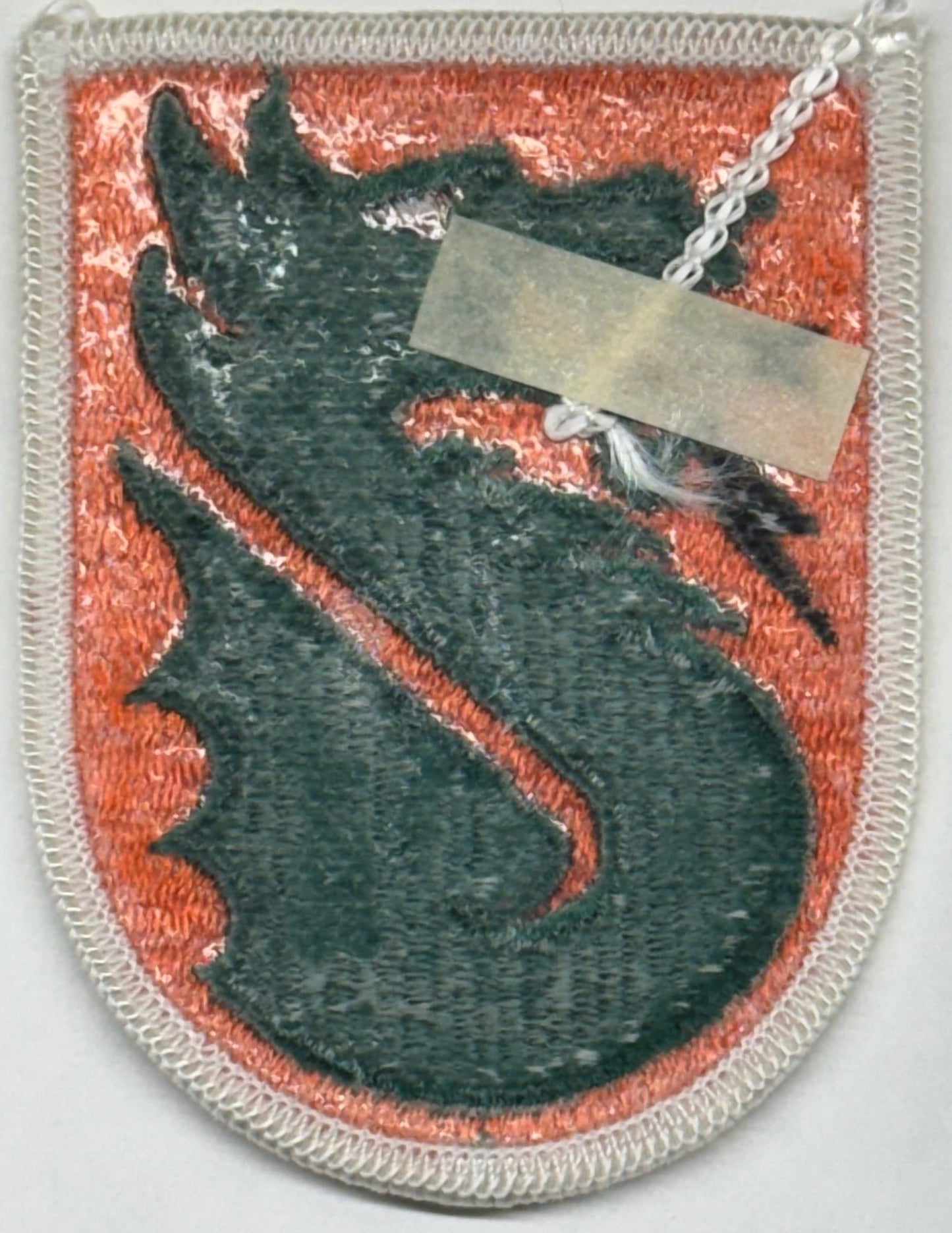 US Army 5th Signal Command SSI/Patch Color Merrowed Edge (1994 - ) - Bateleur Militaria