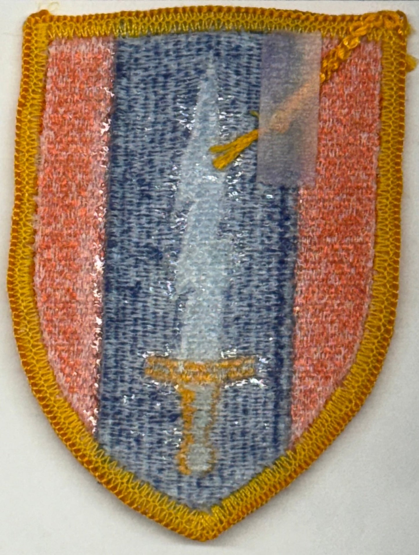 US Army 1st Signal Brigade SSI/Patch Color Merrowed Edge (1966 - ) - Bateleur Militaria
