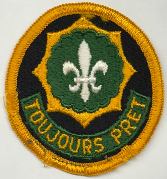 US Army 2nd Armored Cavalry Regiment SSI/Patch Color Merrowed Edge - Bateleur Militaria