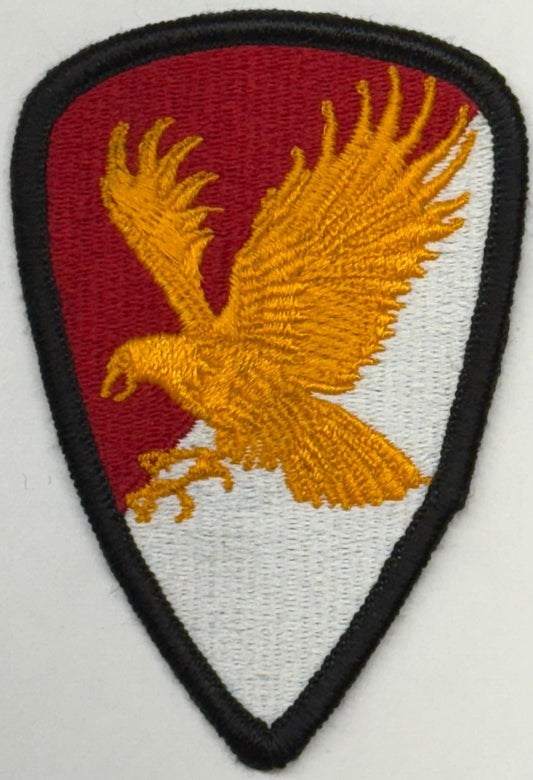 US Army 21st Cavalry Brigade SSI/Patch Color Merrowed Edge - Bateleur Militaria