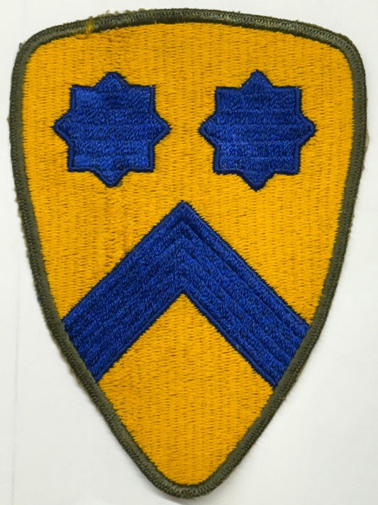 US Army 2nd Cavalry Division SSI/Patch Color Cut Edge - Bateleur Militaria